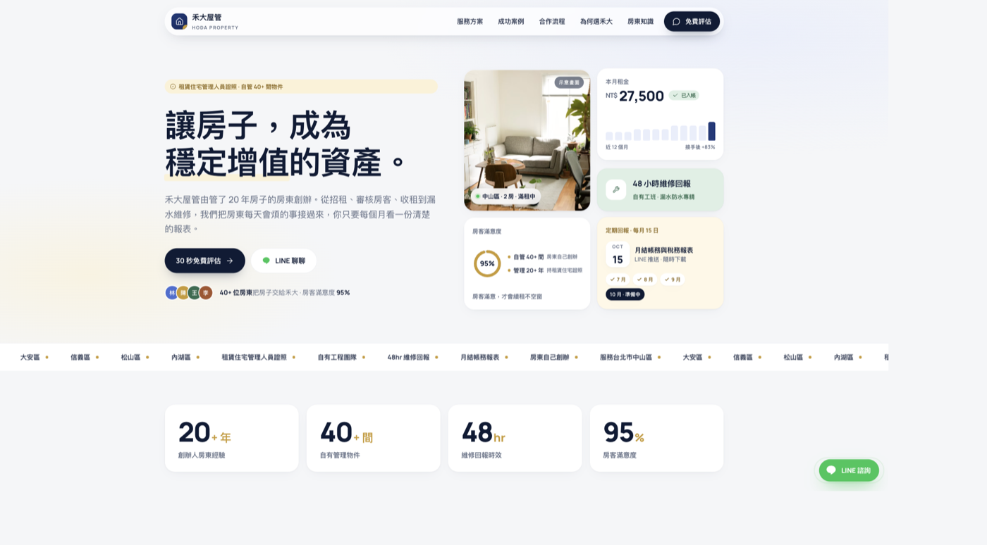 主題 C 首頁預覽